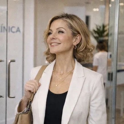 después del efecto lifting